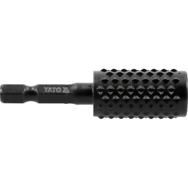 Фреза рашпильна циліндрична по дереву YATO HEX 1/4" Ø16х60мм YT-61743