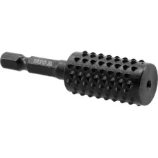 Фреза рашпильна циліндрична по дереву YATO HEX 1/4" Ø16х60мм YT-61743