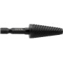 Фреза конусна по металу YATO HEX 1/4" Ø15х65мм YT-61750