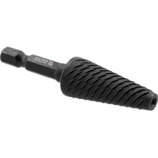 Фреза конусна по металу YATO HEX 1/4" Ø15х65мм YT-61750