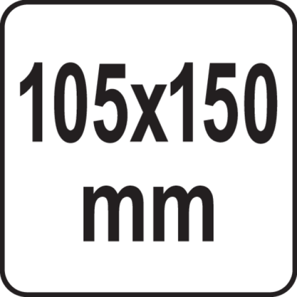 Ключ до оливного фільтра розвідний YATO Ø105-150 мм 1/2" YT-08237 YT-08237