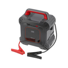 Пусковий пристрій на конденсаторах YATO 2.7 В 3 кFx6 USB 5 В 1.8 A вихід 12 В 1.5kА YT-83070