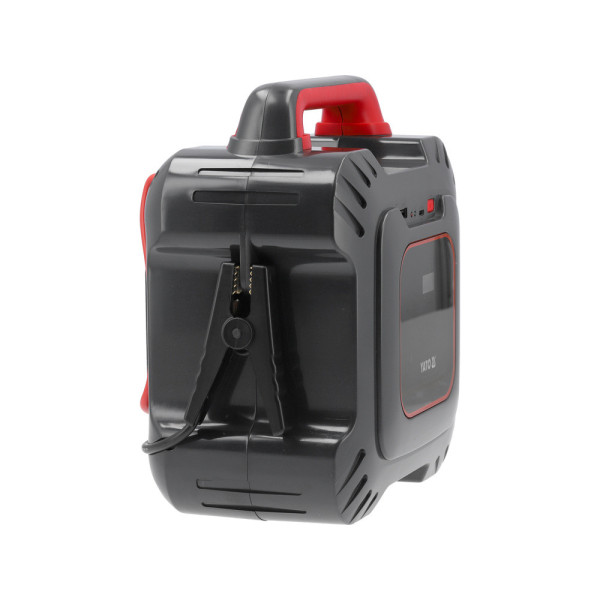 Пусковий пристрій на конденсаторах YATO 2.7 В 3 кFx6 USB 5 В 1.8 A вихід 12 В 1.5kА YT-83070