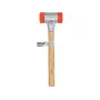 Молоток для тротуарної плитки/штучки Ø 50 мм 0.83 кг YATO 385мм YT-45482