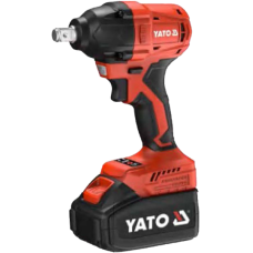 Гайковерт ударний акумуляторний безщітковий YATO Li-Ion 2х18В 4 А·год 1/2" 350 Нм YT-8277925