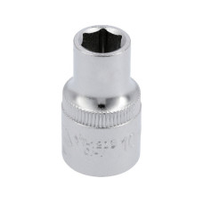 Головка торцева 6-гранна 1/2" М10 коротка YATO YT-1203