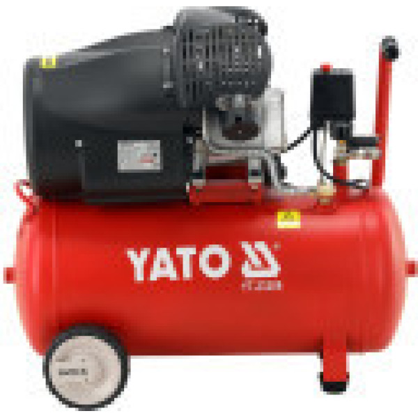 Компресор мережевий YATO 230 В 2.2 кВт 8Bar 392 л/хв 50 л YT-23306