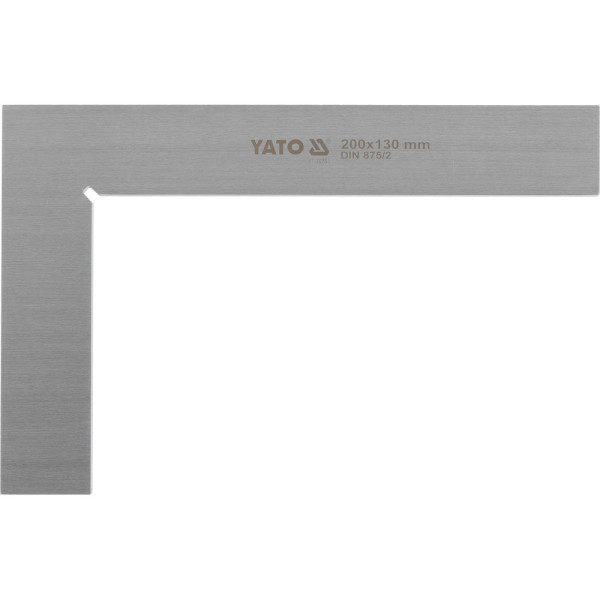 Косинець слюсарний 90° YATO 200х130мм YT-70753 YT-70753