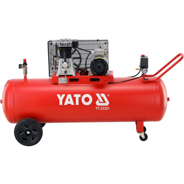 Компресор мережевий YATO 400 В 2.2 кВт ≤10Bar 360 л/хв ресивер 200 л YT-23321
