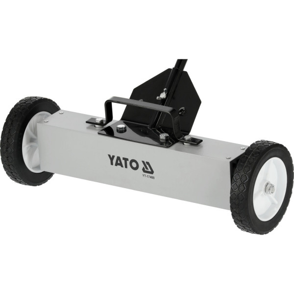 Мітла магнітна на колесах YATO 450x75x101мм з телескопічною ручкою YT-17400