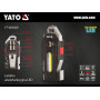 Ліхтар акумуляторний 6в1 YATO Li-Ion 3.7 В 350 мА 400/200/50/35 Лм 6 різ YT-085609 YT-085609