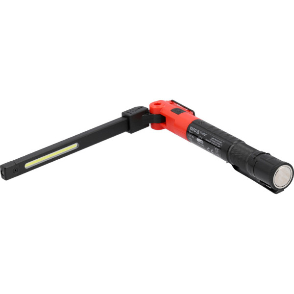 Светильник для мастерской аккумуляторный YATO COB/SMD LED 3.7В 1.1Ач 5Вт 350Лм YT-08525 YT-08525