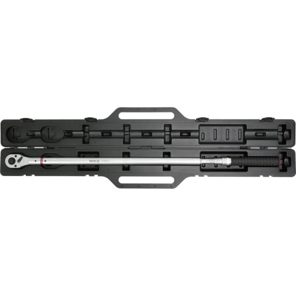Ключ динамометричний квадрат 3/4" 150-800 Нм YATO 1155-1175 мм YT-07711 YT-07711