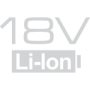 Шліфмашина кутова акумуляторна безщіткова YATO Li-Ion 18 В 2х4А·год диск 125 мм YT-8282995 YT-8282995