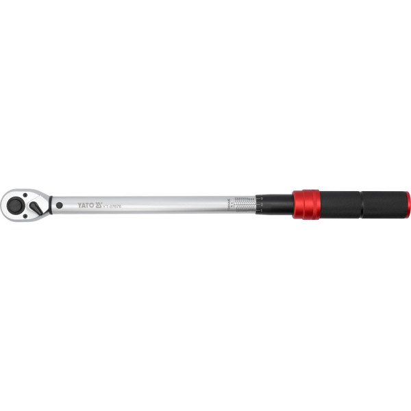 Ключ динамометрический квадрат 1/2" 40-220Нм YATO 485-505мм YT-07676 YT-07676