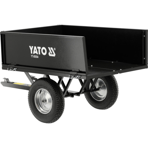Причіп односмуговий до тракторам YT-85550/-85551/-85552 YATO до 225кг 970x715x 340 мм YT-85554 YT-85554
