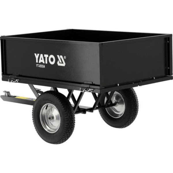 Причіп односмуговий до тракторам YT-85550/-85551/-85552 YATO до 225кг 970x715x 340 мм YT-85554 YT-85554