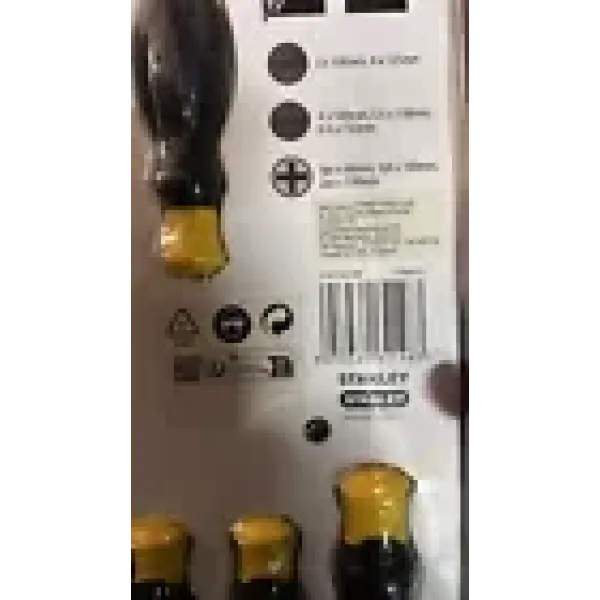 Набор отверток SL / PH STANLEY ESSENTIAL 8шт. STHT0-62148 STHT0-62148