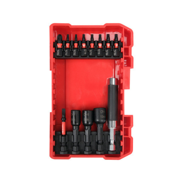 Набор насадок отверточных ударных SL / PH / PZ / Torx 1/4" YATO 37элем YT-04616 YT-04616