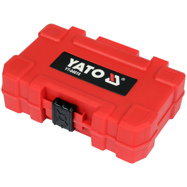 Набор насадок отверточных ударных SL / PH / PZ / Torx 1/4" YATO 37элем YT-04616 YT-04616