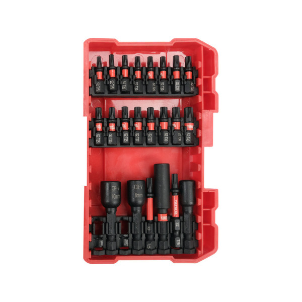 Набір насадок викруткових ударних SL/PH/PZ/Torx 1/4" YATO 54елем YT-04617 YT-04617