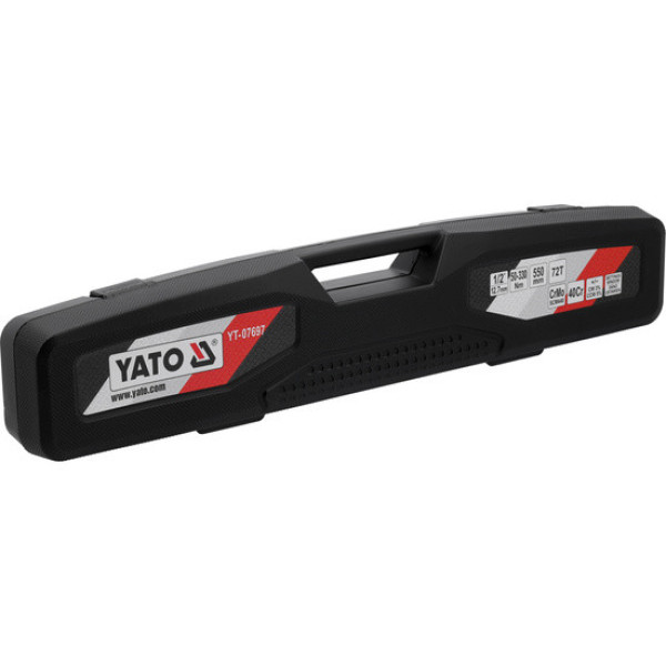 Динамометричний ключ 1/2" 50-330 Нм з вікном регулювання YATO 550 мм YT-07697 YT-07697