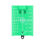Нівелір лазерний 5-лінійний зелений промінь YATO 30 м ±3 мм/10 м з аксесуарами YT-30440 YT-30440