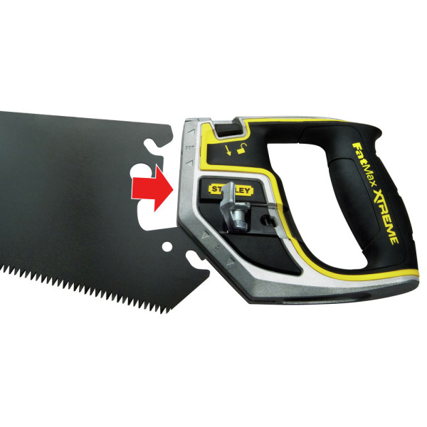 Ножовка по дереву STANLEY FatMax Xtreme InstantChange Heavy Duty Blade Armor  500мм 7 зуб/1" 0-20-255 0-20-255
