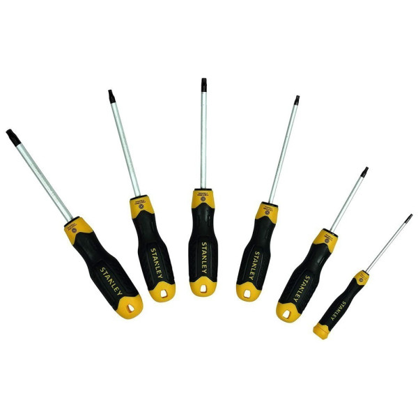 Набор отверток Stanley CushionGrip Torx Т10-Т40 6шт. STMT1-74182 STMT1-74182