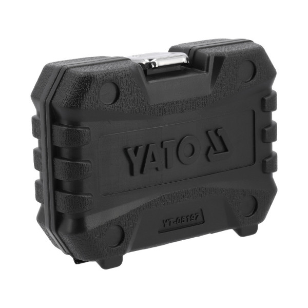 Набор головок торцевых TORX Plus Е4-Е32 YATO квадрат 1/4"/3/8"/1/2" 19 шт.YT-05197 YT-05197