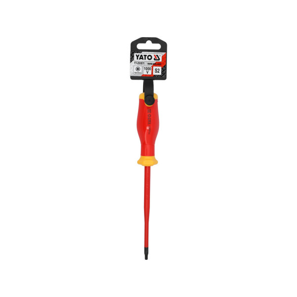 Викрутка TORX діелектрична ізольована до 1000 В YATO T20х125/223мм YT-282671 YT-282671