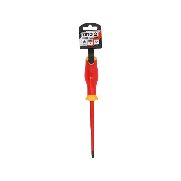 Викрутка TORX діелектрична ізольована до 1000 В YATO T25х125/223мм YT-282672 YT-282672