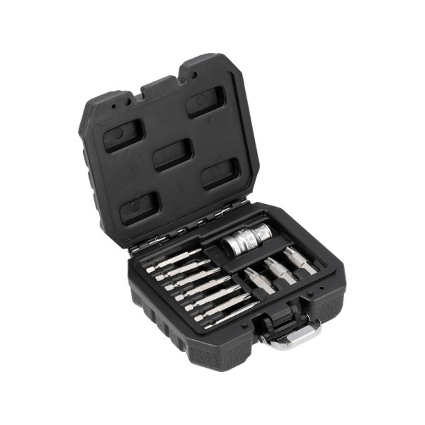 Набор спиральных экстракторов для Torx 1/4" и 3/8" YATO 11предм.T-04582 YT-04582