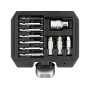 Набор экстракторов для HEX 1/4" и 3/8" YATO 11предм.YT-04583 YT-04583