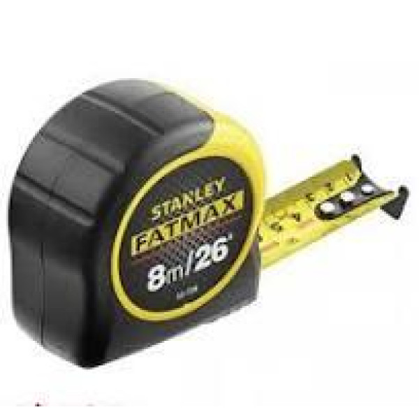 Рулетка FatMax Blade Armor STANLEY 8 м (26") х 32 мм 0-33-726 0-33-726