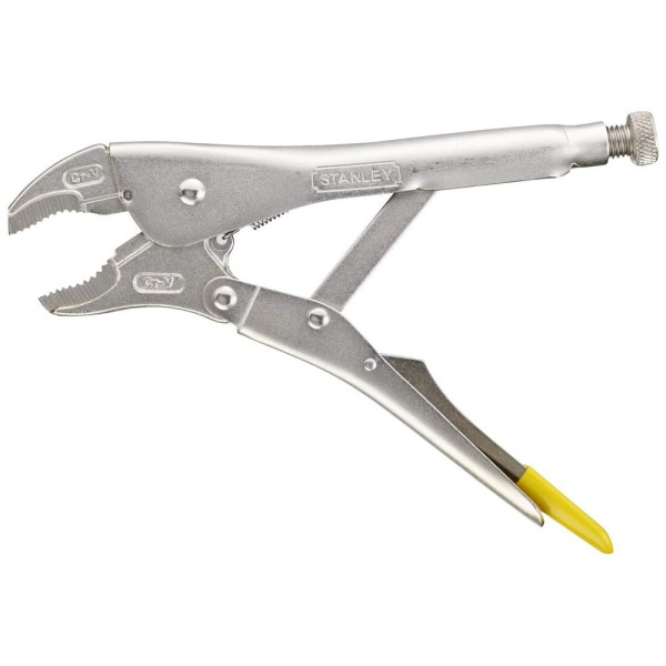 Зажим регулируемый с фиксатором и изогнутыми губками STANLEY 228мм 0-84-809 0-84-809