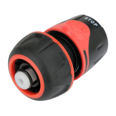 Муфта быстросъемная с функцией STOP для водяных шлангов 3/4"  YATO YT-89013 YT-89013