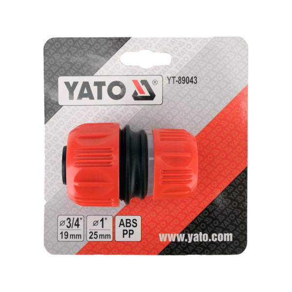 Муфта сполучна для водяних шлангів 3/4"-1" YATO YT-89043 YT-89043