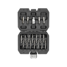 Набор спиральных бит для деформированных винтов Hex и Torx YATO шпиндель 1/4" и 3/8" 19элем.YT-04584 YT-04584
