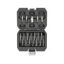Набор спиральных бит для деформированных винтов Hex и Torx YATO шпиндель 1/4" и 3/8" 19элем.YT-04584 YT-04584