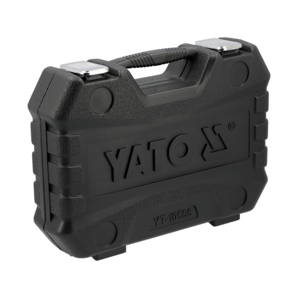 Головки торцеві ударні YATO: квадрат- 1/2", хромомолібденові, 18 штYT-10566 YT-10566