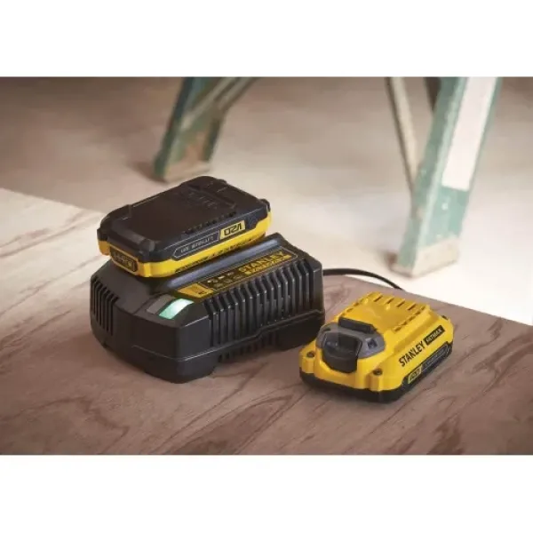 Дриль-шурупокрут безщітковий акумуляторний STANLEY FATMAX 18В 2х2А·год 60 Нм SFMCD710D2K-QW SFMCD710D2K-QW