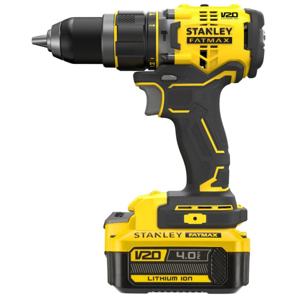 Дриль-шурупокрут ударний безщітковий акумуляторний STANLEY FATMAX 18В 2х4Аг 80 Н·год SFMCD721M2K-QW SFMCD721M2K-QW