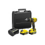 Дриль-шурупокрут ударний безщітковий акумуляторний STANLEY FATMAX 18В 2х4Аг 80 Н·год SFMCD721M2K-QW SFMCD721M2K-QW