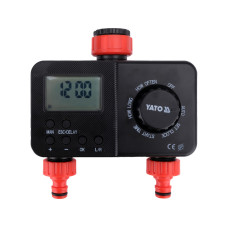 Прибор контроля орошения двухсторонний YATO 3/4" до 6Bar питание 2х1.5В АА  YT-90201 YT-90201