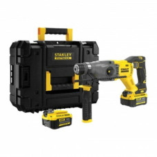 Перфоратор безщітковий SDS+ акумуляторний Stanley FATMAX 18В Li-Ion 2х4А·год SFMCH900M22-QW SFMCH900M22-QW