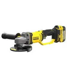 Кутова шліфмашина акумуляторна (болгарка) Stanley FatMax 18В 2х4Аг 125 мм SFMCG400M2K-QW SFMCG400M2K-QW