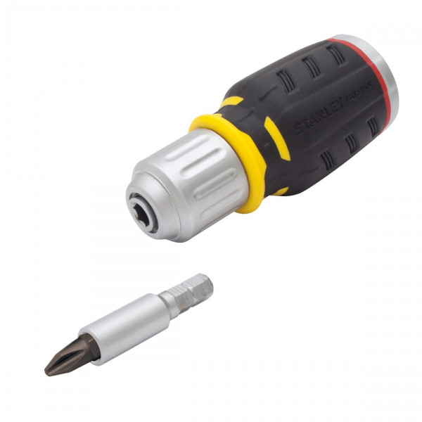 Викрутка-тримач реверсивна Stanley Stubby з набором біт 6 шт.  FMHT0-62688 FMHT0-62688
