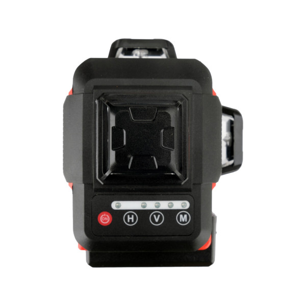 Рівень лазерний 4D зелений промінь 30м YATO 2 Li-Ion 3.7В з приладдям YT-30424 YT-30424