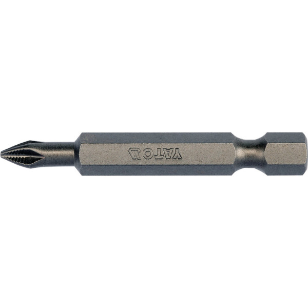 Насадка викруткова "Philips" PH1х50мм HEX 1/4" YATO 10 шт.	YT-04772 YT-04772